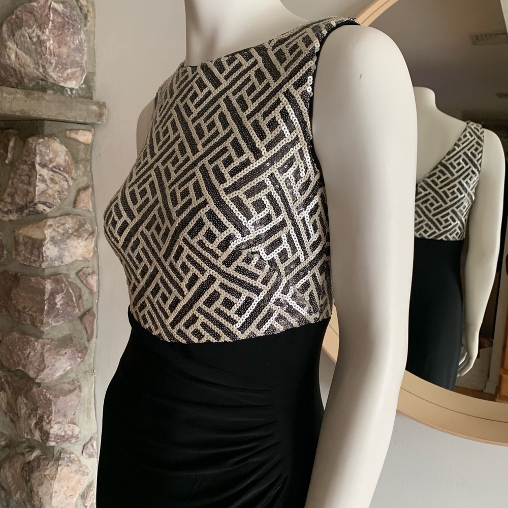 LAUREN RALPH LAUREN Women's Sequin Dress Size 4 - Picture 6 of 11